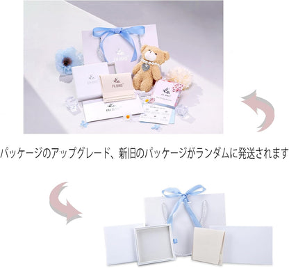 [Free bird] ネックレス レディース ピアス セット 「バラのキッス」 最高級 ジルコニア シルバー ペンダント 金属アレルギー対応 アクセサリー 一粒ジュエリー 誕生日 記念日 母の日のプレゼント