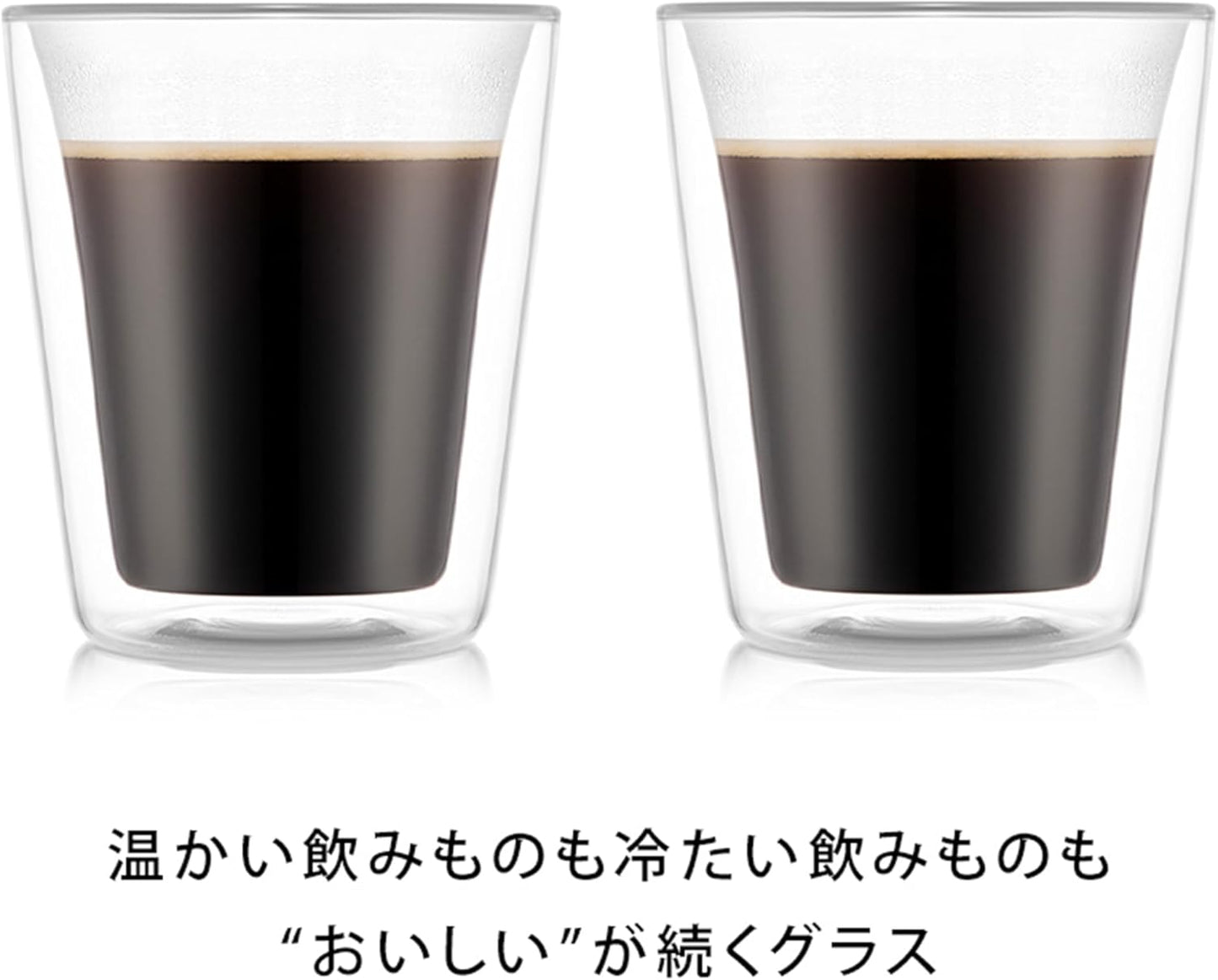 BODUM ボダム ダブルウォールグラス 350ml（2個セット）
