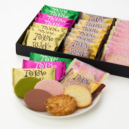 東京ラスクコレクション 20枚入｜個包装・東京土産ギフト・プチギフトに最適