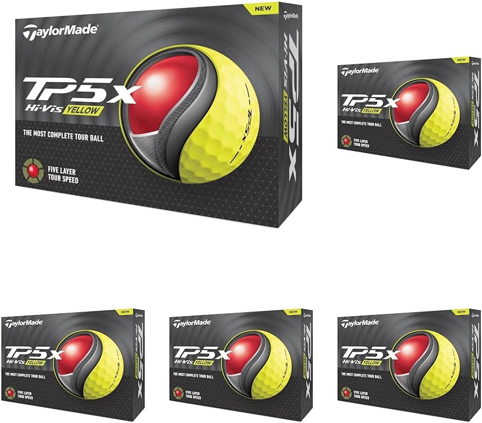 テーラーメイド(TAYLOR MADE) TMJ24 TP5/TP5 pix/TP5x/TP5x pix JPN 12個入り ゴルフボール 2024年モデル