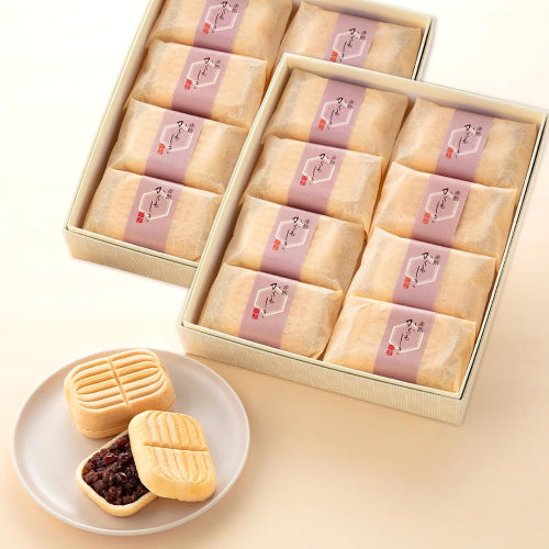 宗家 源吉兆庵 お手づくり最中 かぐわしき (12個入)