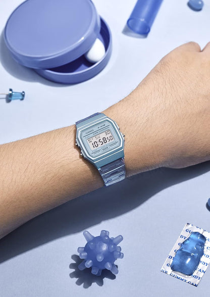 カシオ 腕時計 カシオ コレクション 【国内正規品】F-84W-1QJH メンズ ブラック