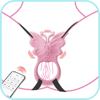 【カップル専用装着バイブ】Laphwing｜9種激震・遠隔操作・超薄型・静音・防水・磁気充電【アダルト】