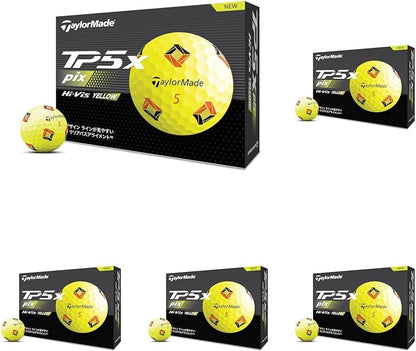 テーラーメイド(TAYLOR MADE) TMJ24 TP5/TP5 pix/TP5x/TP5x pix JPN 12個入り ゴルフボール 2024年モデル