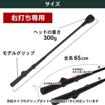Tabata(タバタ) ゴルフ 素振り スイング改善 空気入れ簡単 持ち運びに便利 トレーニング 練習器具 スイング練習機 ゴルフ練習用品 三角先生 Fit GV0366