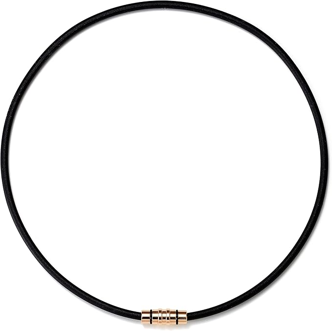 [コラントッテ] 磁気ネックレス CREST SMART ピンクゴールド メンズ レディース スポーツ