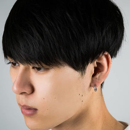 [Puente] フープピアス ハワイアンジュエリー メンズ レディース つけっぱなし 錆びない ピアス リングピアス リング フープ サージカルステンレス ステンレス 金属アレルギー対応