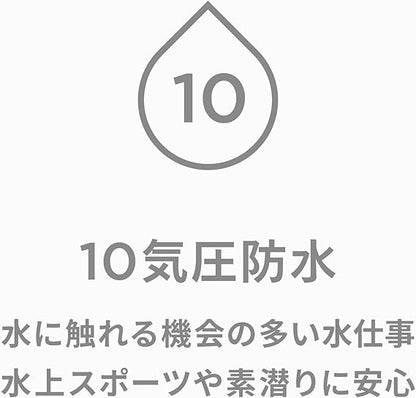 [シチズン Q&Q] 腕時計 アナログ 防水 ウレタンベルト VS40-002 メンズ ブラック
