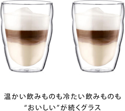BODUM ボダム ダブルウォールグラス 350ml（2個セット）