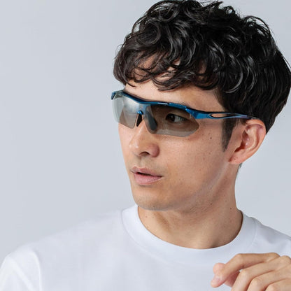 エーフィットスポーツサングラス 超軽量モデル アジアンフィット UVカット ケースセット AF-7001