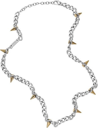 Diesel（ディーゼル）ステンレス製チェーンネックレス メンズ