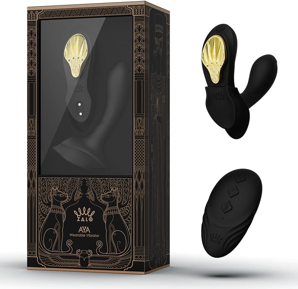 ZALO AYA アヤ ウェアラブルバイブレーター ２点責め アプリ遠隔操作 リモコン操作 静音 強力 人気 初心者 女性用【日本正規代理店】潮吹き 中いき