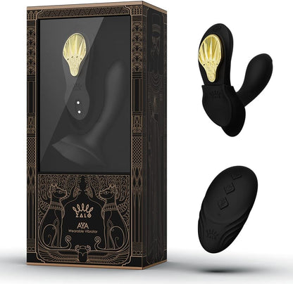 ZALO AYA アヤ ウェアラブルバイブレーター ２点責め アプリ遠隔操作 リモコン操作 静音 強力 人気 初心者 女性用【日本正規代理店】潮吹き 中いき