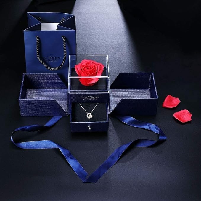 [Jeconpal] ネックレス レディース スワロフスキージルコニア採用 純銀925 オープンハート アクセサリー 金属アレルギー対応 ホワイトデー バレンタイン クリスマス 誕生日 プレゼント 女性 ギフト