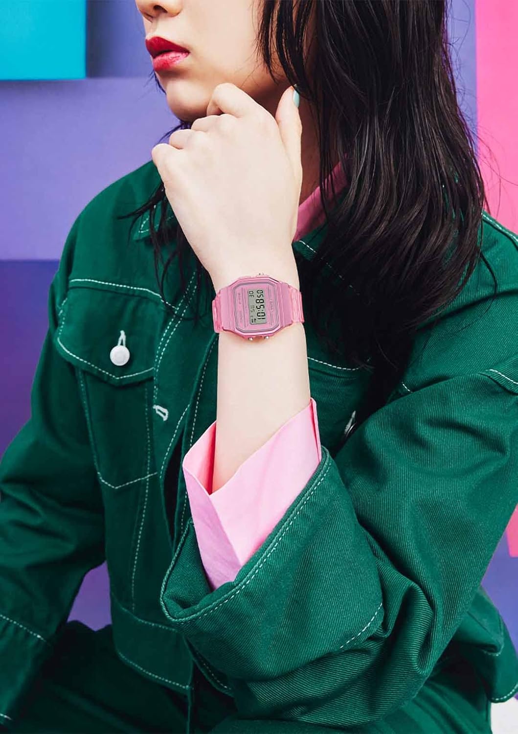 カシオ 腕時計 カシオ コレクション 【国内正規品】F-84W-1QJH メンズ ブラック