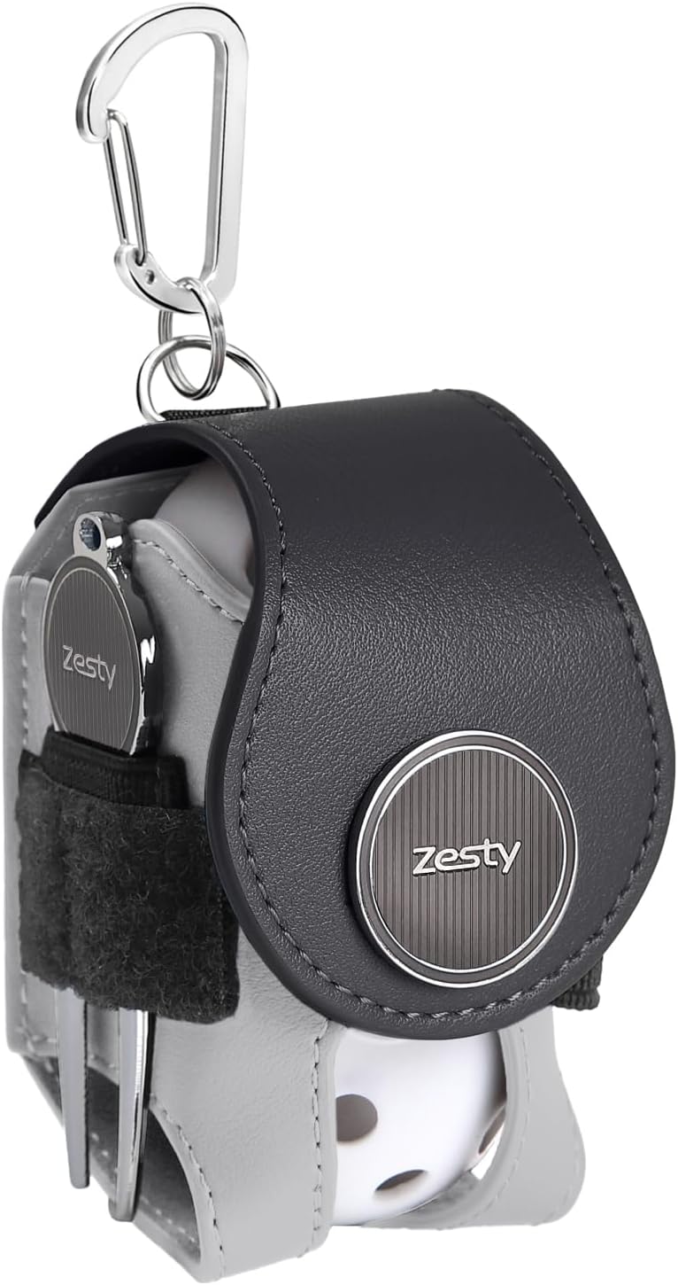Zesty ゴルフボールケース ボールポーチ グリーンフォーク マーカー