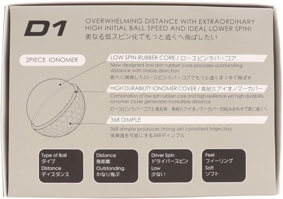 2022年D1ボール BT2201 ホワイト