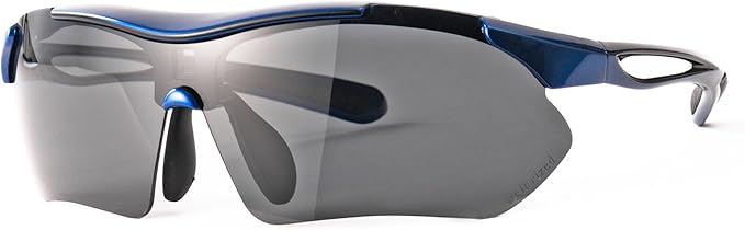 エーフィットスポーツサングラス 超軽量モデル アジアンフィット UVカット ケースセット AF-7001