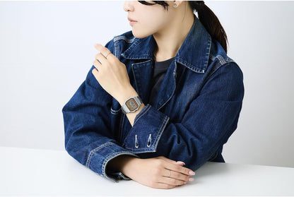 カシオ 腕時計 カシオ コレクション A158WA-1JH メンズ シルバー