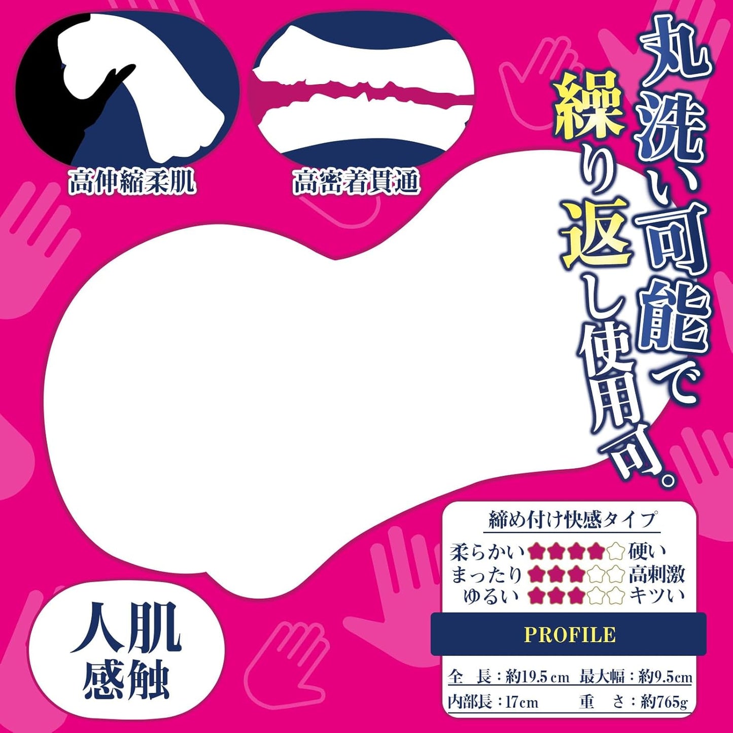 【寝取られ日記】2穴リアル構造オナホール｜強刺激きつめ貫通タイプ｜670g高重量・高密度素材｜男性用アダルトグッズ