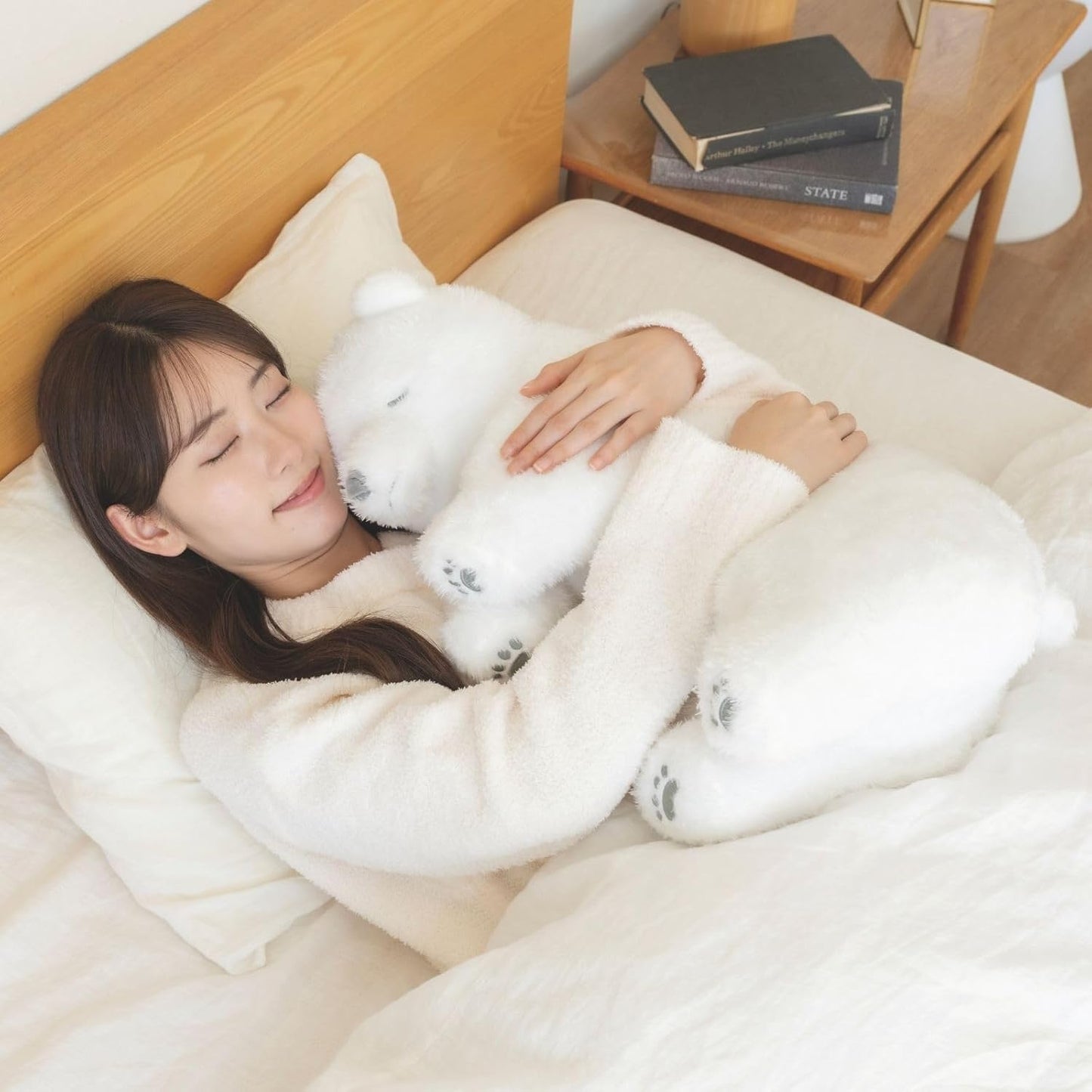 りぶはあと ソイネ ブラン 添い寝まくら ぬいぐるみ Mサイズ 全長約43cm