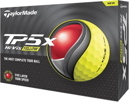 テーラーメイド(TAYLOR MADE) TMJ24 TP5/TP5 pix/TP5x/TP5x pix JPN 12個入り ゴルフボール 2024年モデル