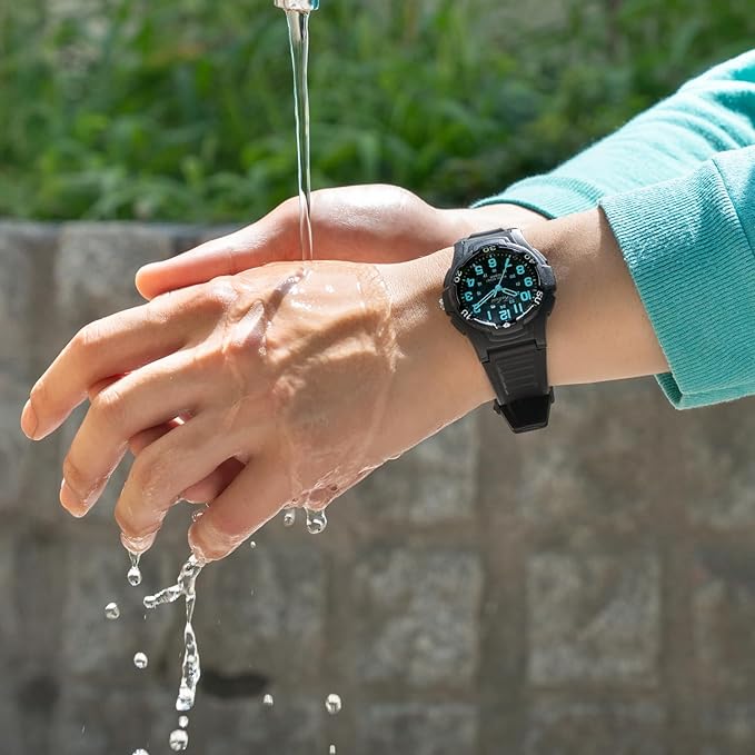 [シチズン Q&Q] 腕時計 アナログ 10気圧防水 ウレタンベルト VP84-854 メンズ ブラック