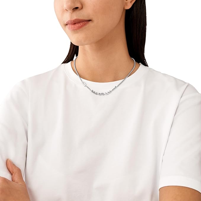 Diesel（ディーゼル）ステンレス製チェーンネックレス メンズ