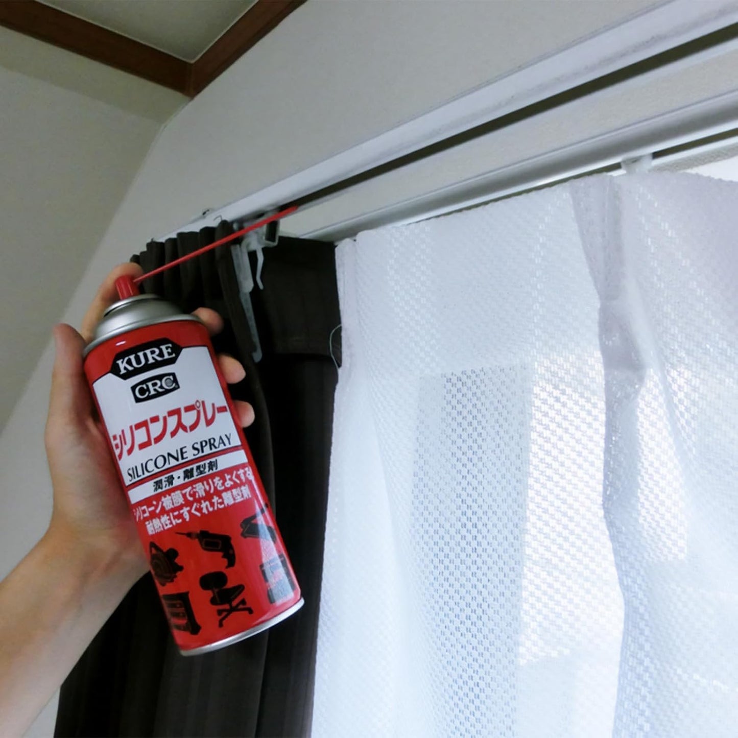 KURE(呉工業) シリコンスプレー 420ml 潤滑・離型剤 単品 1046