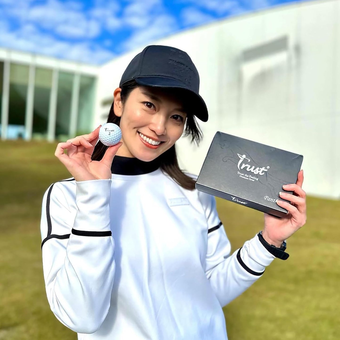 TRUST トラスト ゴルフボール Panther パンサー ウレタンカバー 1ダース12個 / 4ダース48個 オレンジ