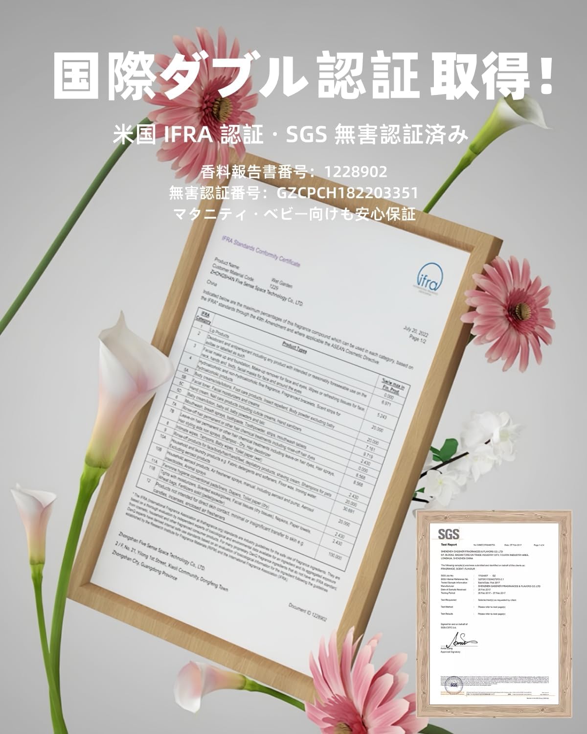 FLIRVA 車用アロマディフューザー 超音波霧化 180mL コードレス 8色ライト ホワイトムスク