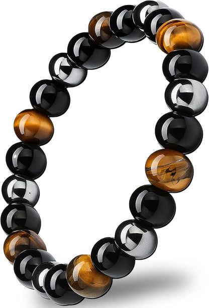 【金運 仕事運 厄除け】 CCopan ブレスレット メンズ レディース 人気 パワーストーン 天然石 数珠 ギャンブル運 魔除け お守り 強力