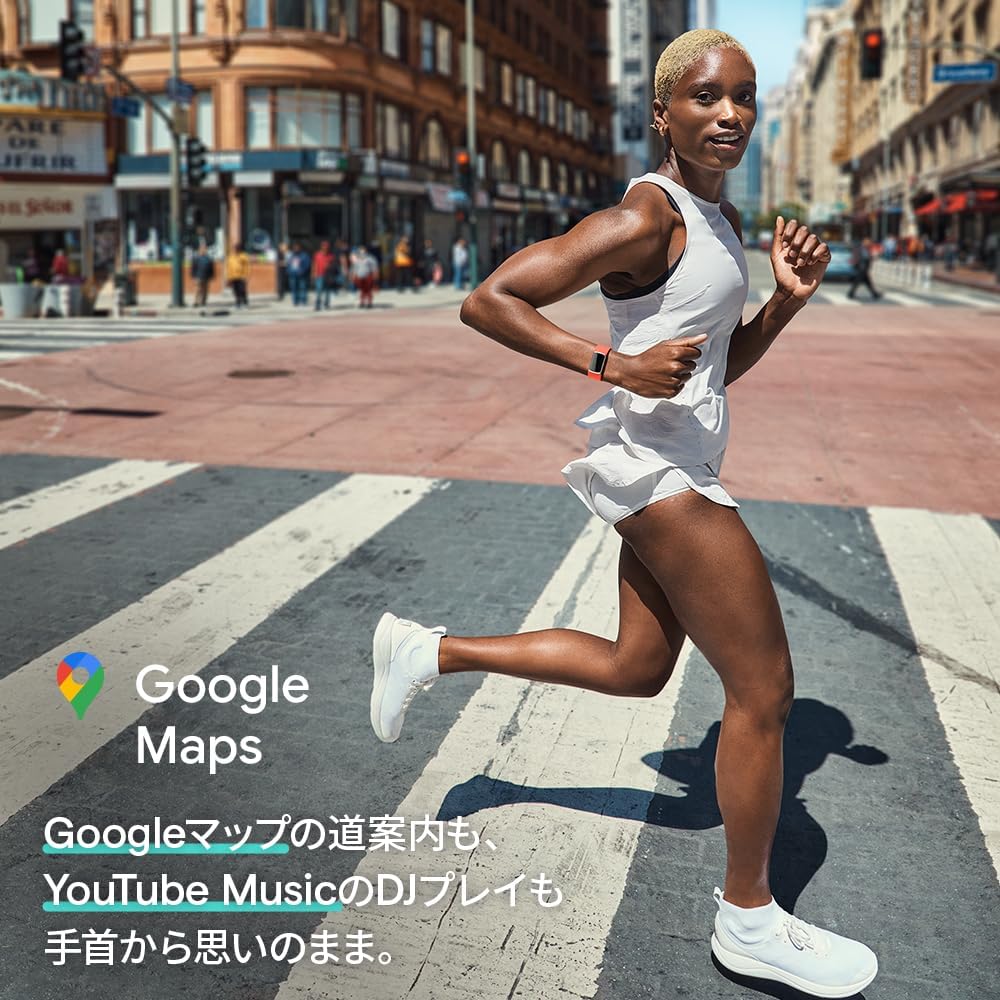 Fitbit Charge 6 トラッカー ポーセレン／シルバー（1個・日本正規品）