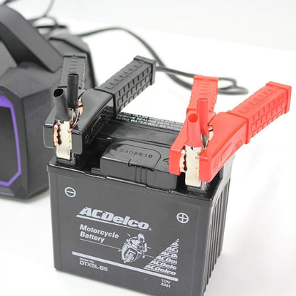 メルテック(meltec) 全自動パルスバッテリー充電器 (ファミリーバイク/オートバイ) 12V専用 MeltecPlus 定格0.75A バッテリー診断機能付 維持充電(トリクル充電)方式 長期保証3年 MP-200