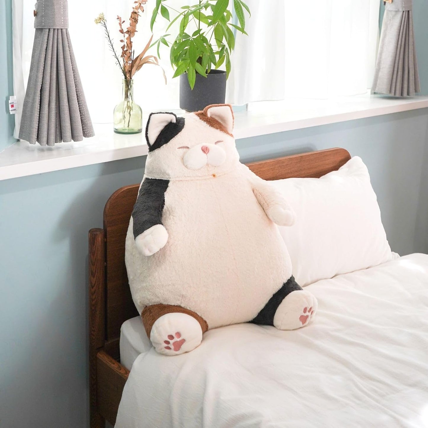 りぶはあと はちわれのかつお 抱き枕 ぬいぐるみ Mサイズ 全長約26cm