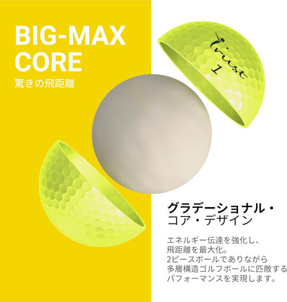 TRUST トラスト ゴルフボール Panther パンサー ウレタンカバー 1ダース12個 / 4ダース48個 オレンジ