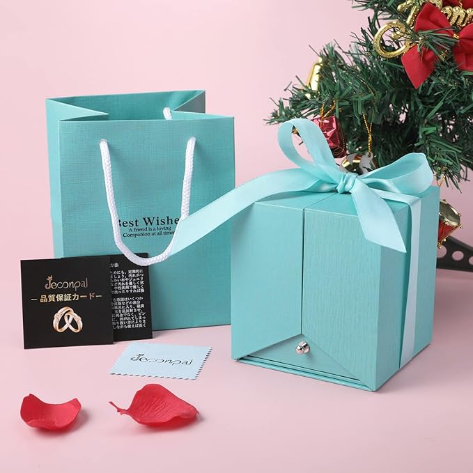 [Jeconpal] ネックレス レディース スワロフスキージルコニア採用 純銀925 オープンハート アクセサリー 金属アレルギー対応 ホワイトデー バレンタイン クリスマス 誕生日 プレゼント 女性 ギフト