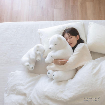 りぶはあと ソイネ ブラン 添い寝まくら ぬいぐるみ Mサイズ 全長約43cm