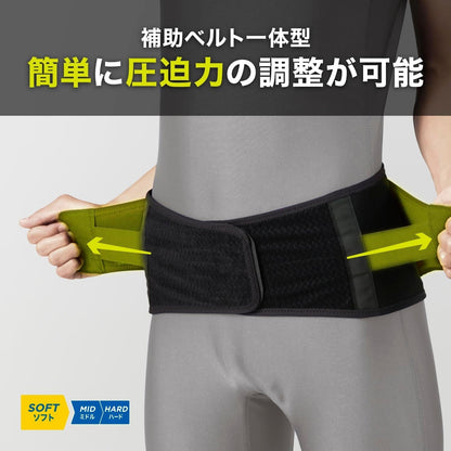ザムスト（ZAMST）動きやすさと固定力を兼ね備えた 腰サポーター ZWシリーズ  男女兼用・簡単着脱・圧迫力調節可能・高通気性