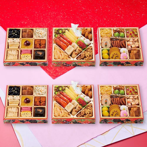 （12月30日着）板前魂の花籠 おせち 和洋風 三段重 3人前 36品目