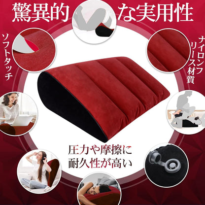 【人間工学×SM】M字開脚 拘束具 3点セット｜可調式ベルト＆手枷＋深め姿勢クッション 痛くない BDSM初心者 KOUMI