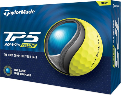 テーラーメイド(TAYLOR MADE) TMJ24 TP5/TP5 pix/TP5x/TP5x pix JPN 12個入り ゴルフボール 2024年モデル