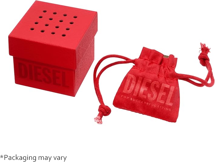 Diesel オールジェンダー ステンレススチールブレスレット, One Size, 金属, 宝石なし