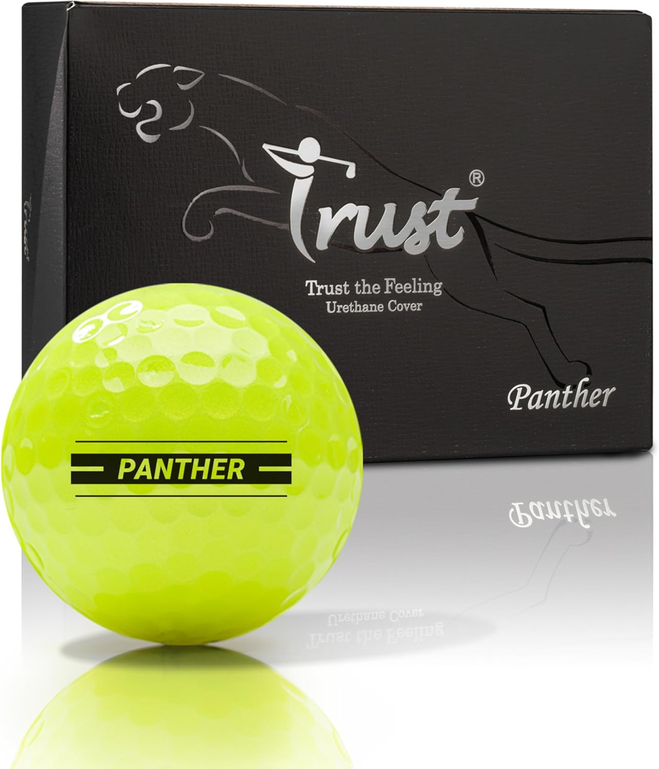 TRUST トラスト ゴルフボール Panther パンサー ウレタンカバー 1ダース12個 / 4ダース48個 オレンジ