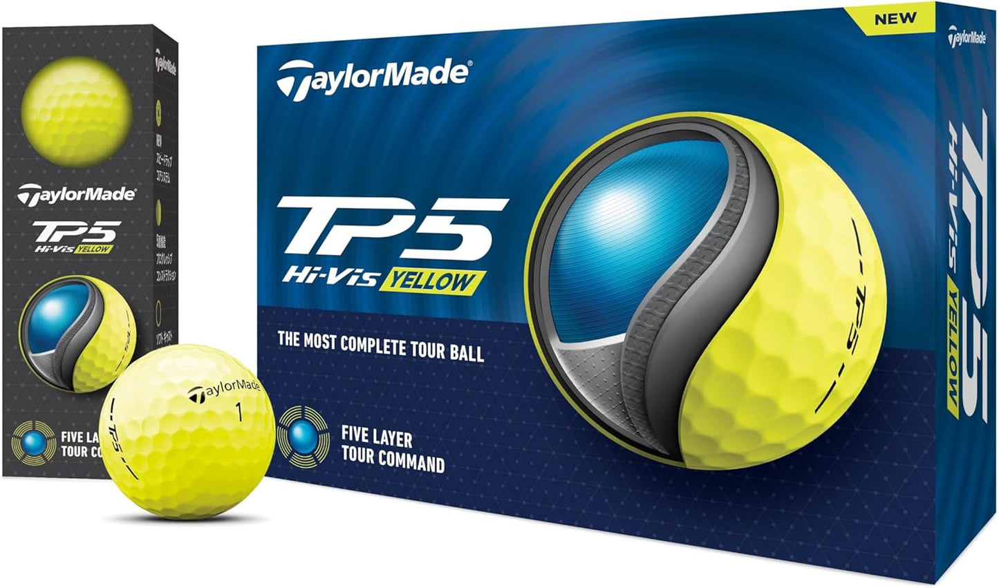 テーラーメイド(TAYLOR MADE) TMJ24 TP5/TP5 pix/TP5x/TP5x pix JPN 12個入り ゴルフボール 2024年モデル