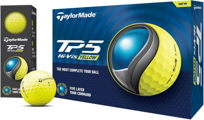 テーラーメイド(TAYLOR MADE) TMJ24 TP5/TP5 pix/TP5x/TP5x pix JPN 12個入り ゴルフボール 2024年モデル