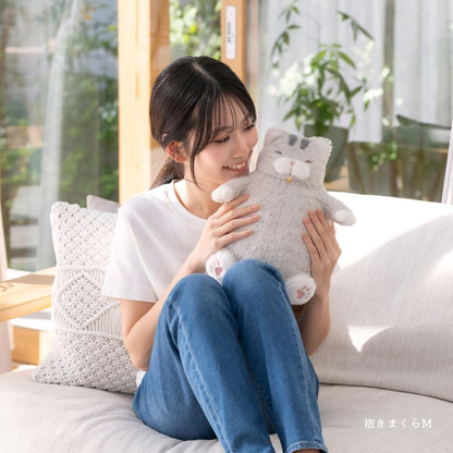 りぶはあと はちわれのかつお 抱き枕 ぬいぐるみ Mサイズ 全長約26cm