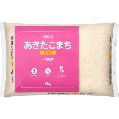Yahoo秋田県産 あきたこまち 無洗米 5kg 令和7年産