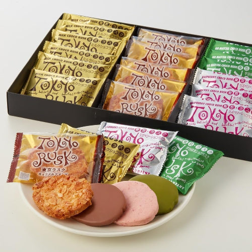 東京ラスクコレクション 20枚入｜個包装・東京土産ギフト・プチギフトに最適