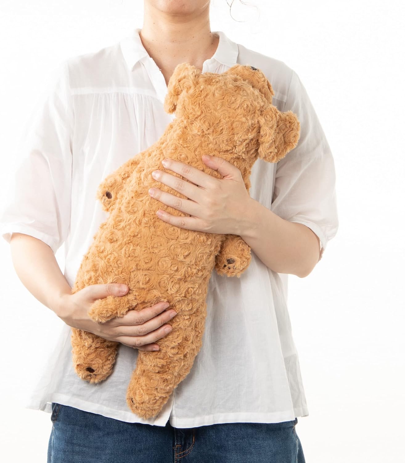 Livheart 抱きまくら 犬 ふわふわ かわいい ぬいぐるみ...